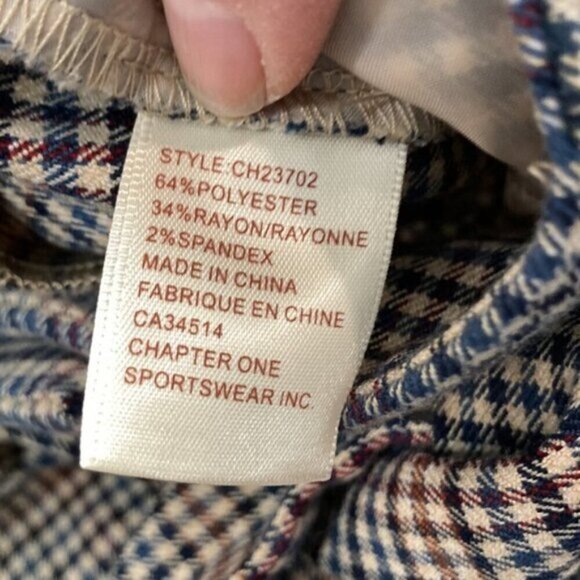 AUTRE Filles Brown Plaid Straight Leg - Picture 13 of 13